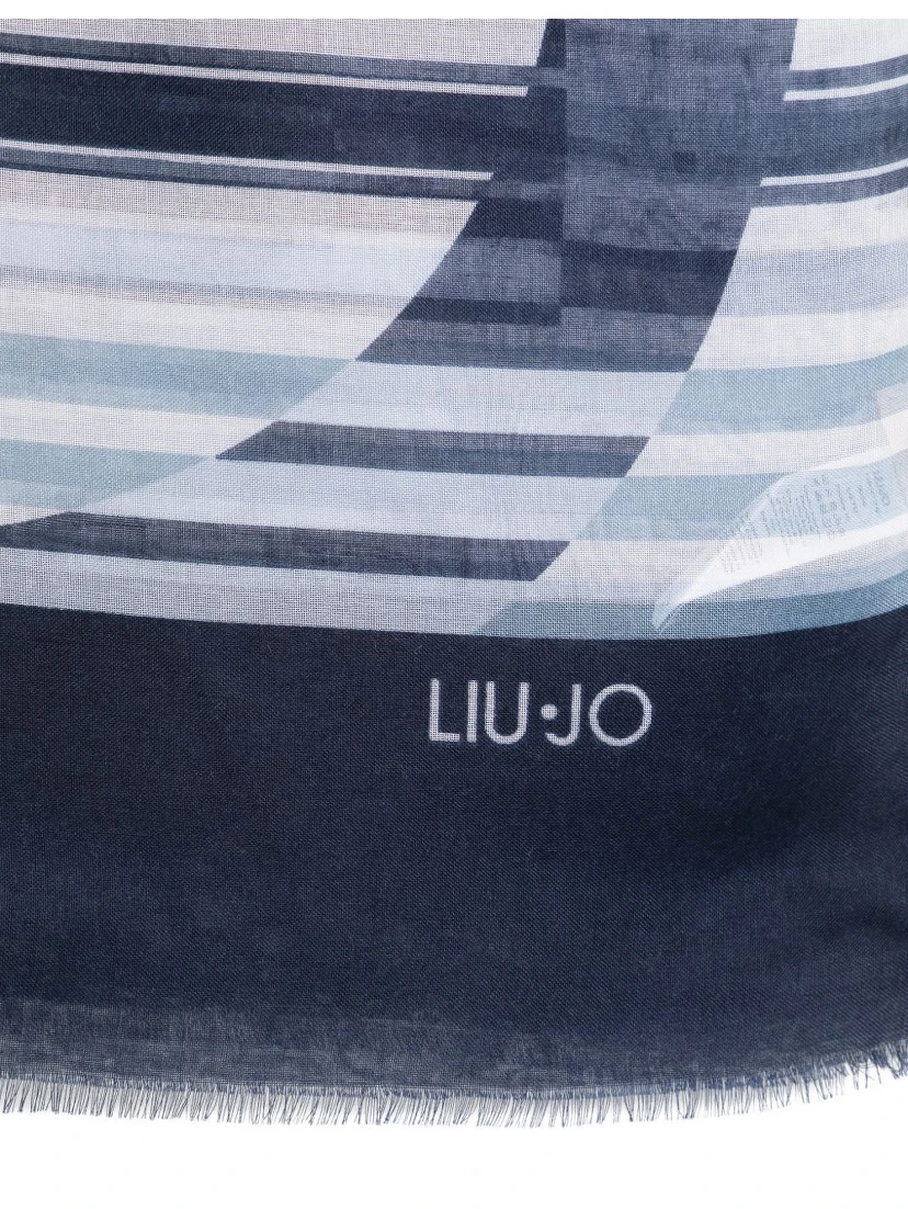 Liu Jo Scarfs Blue