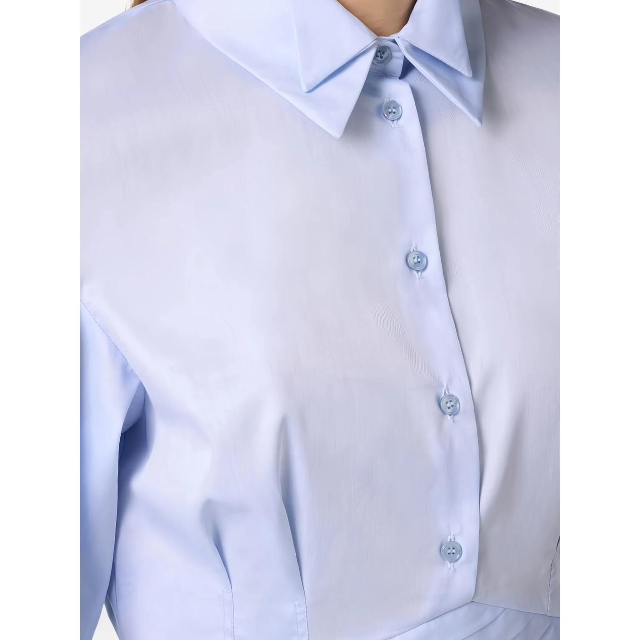 Elisabetta Franchi Shirts Light Blue