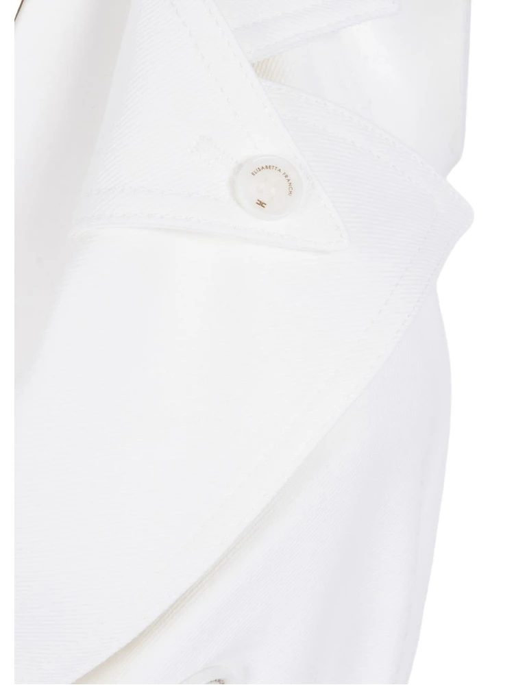 Elisabetta Franchi Jackets Ivory alternative