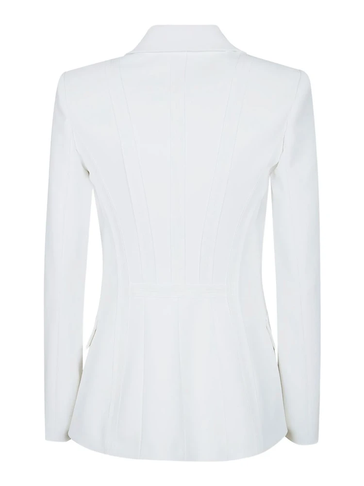 Elisabetta Franchi Jackets Ivory alternative