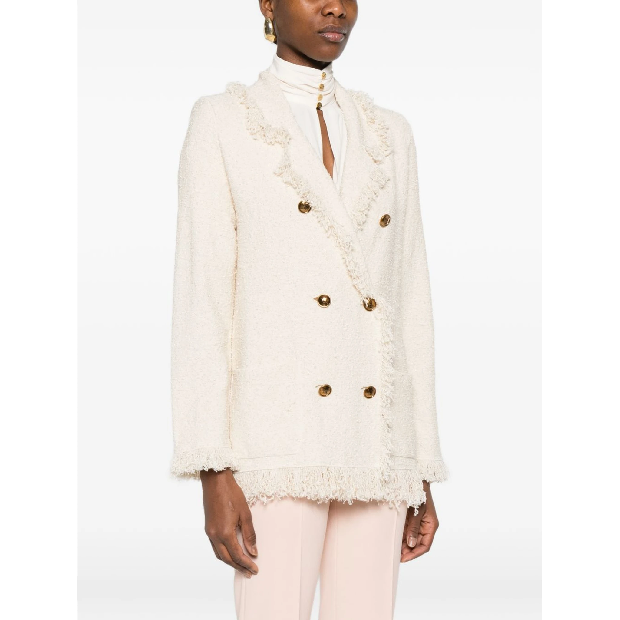Elisabetta Franchi Sweaters Cream