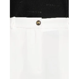 Elisabetta Franchi Trousers Ivory