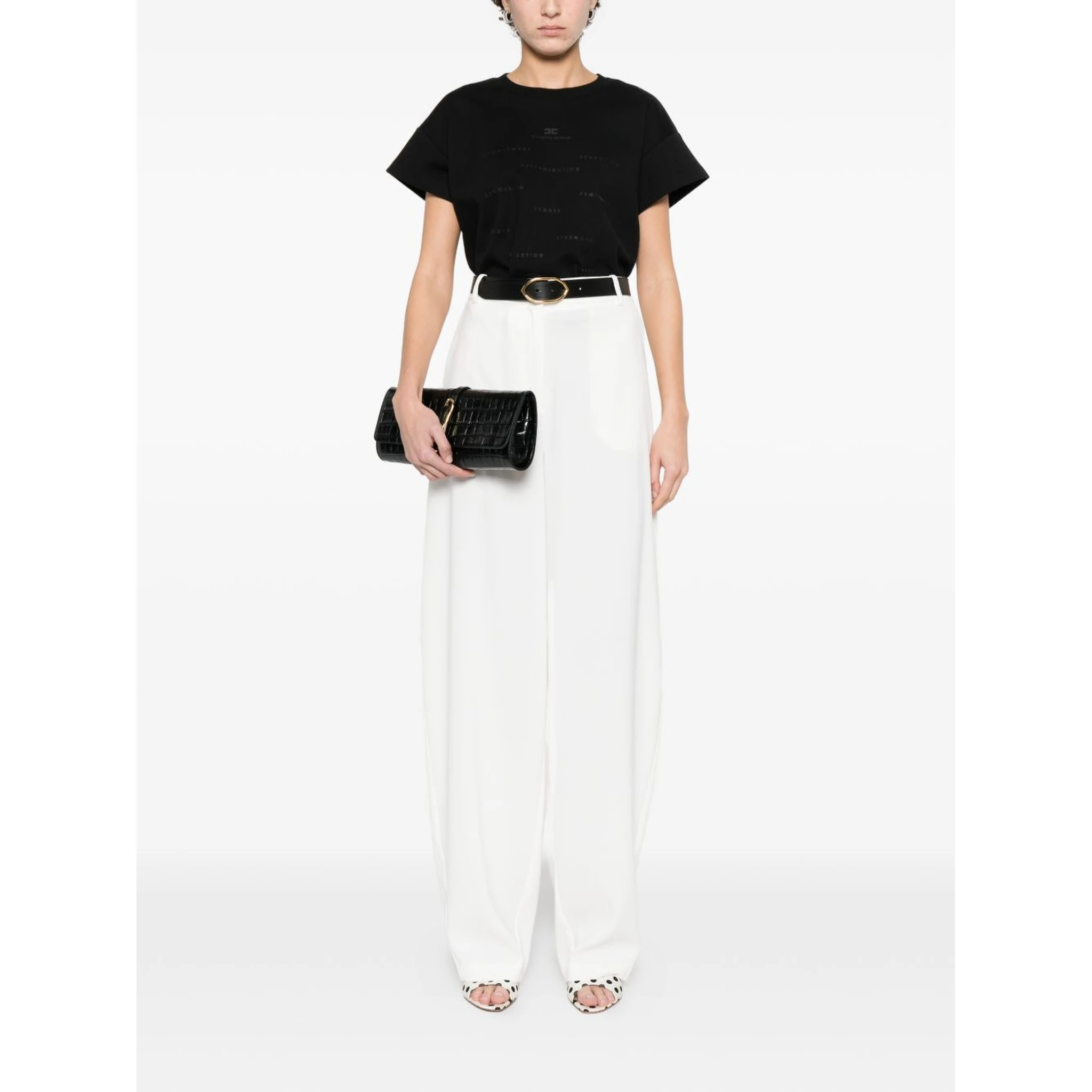 Elisabetta Franchi Trousers Ivory