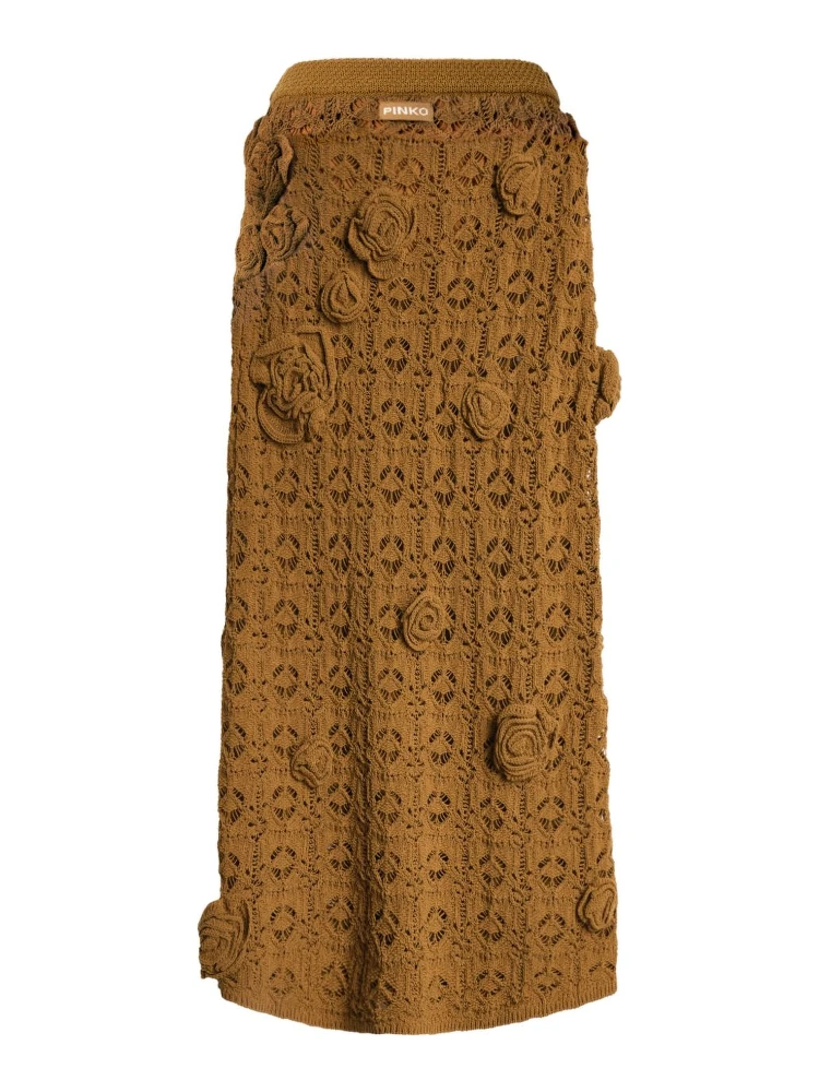 Pinko Skirts Brown alternative