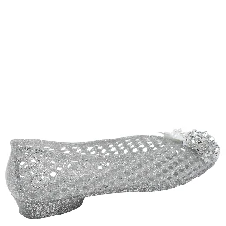 HEAVENLY JELLY Flat shoes Silver