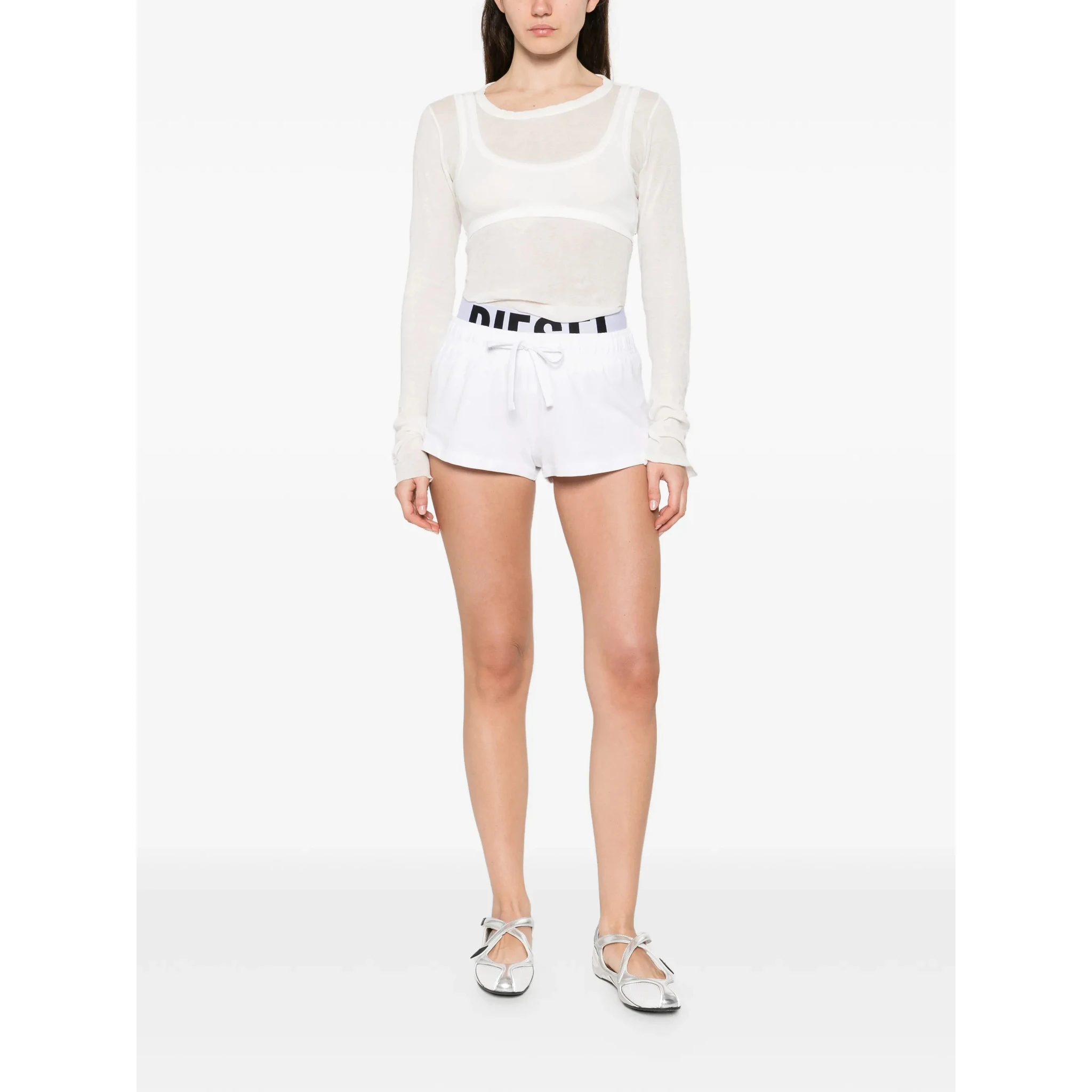 Diesel Shorts White
