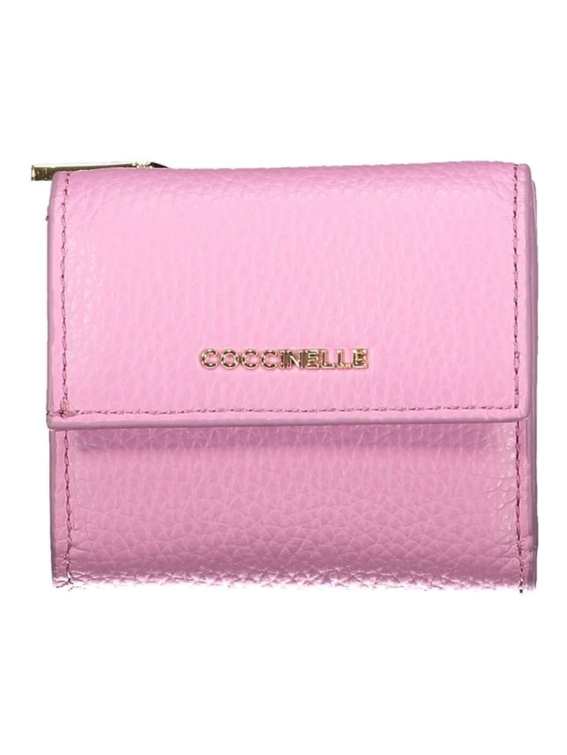 Beige Leather Women Handbag