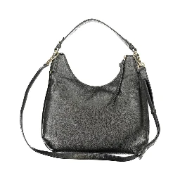Black Leather Women Handbag