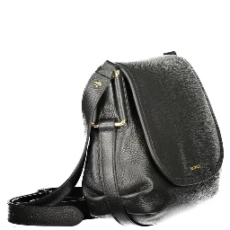 "Black Leather Women Handbag"