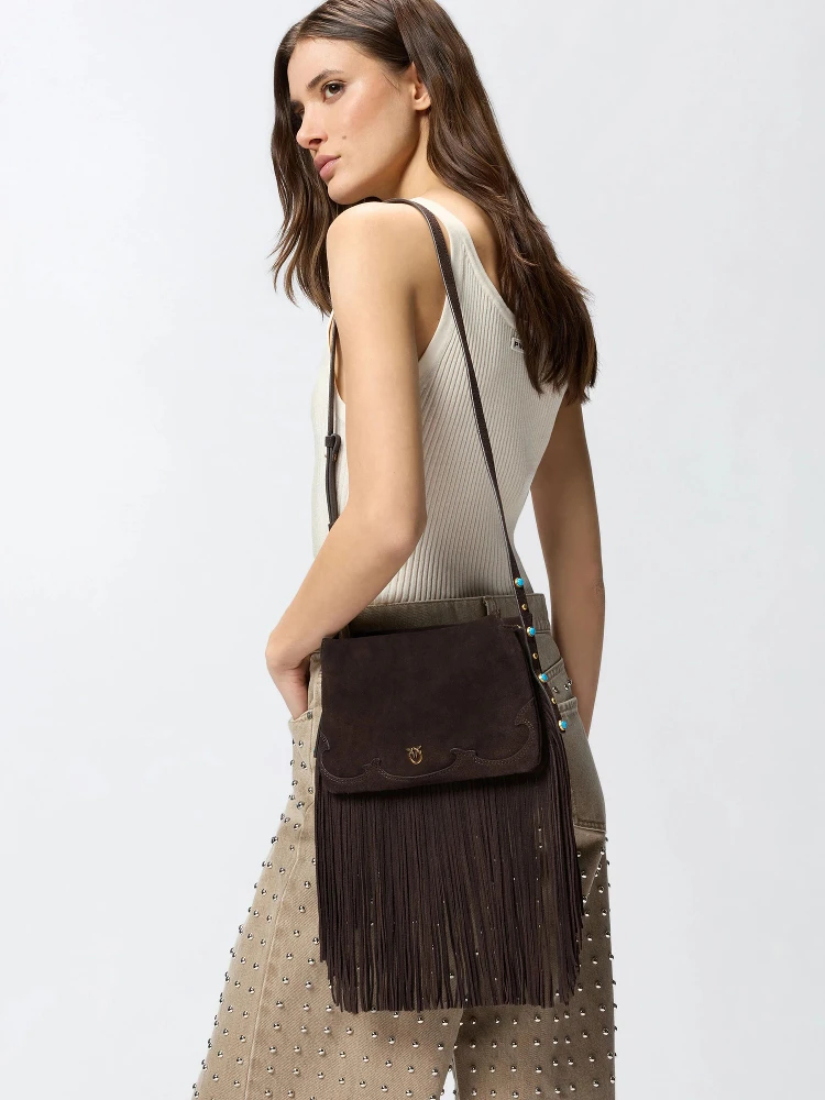 PINKO TRIPLET MINI FRINGES handbag alternative