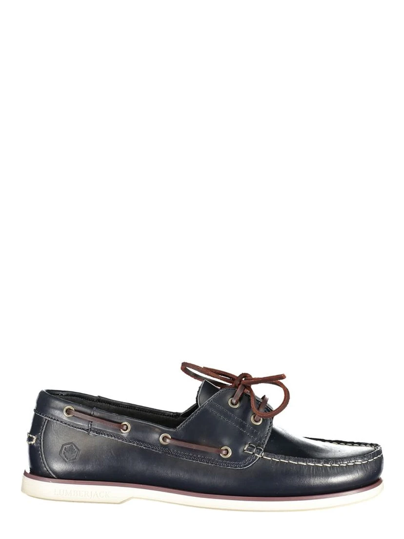Blue Leather Men ClassicShoe
