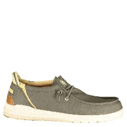 Verde Polyester Men Classic Shoe