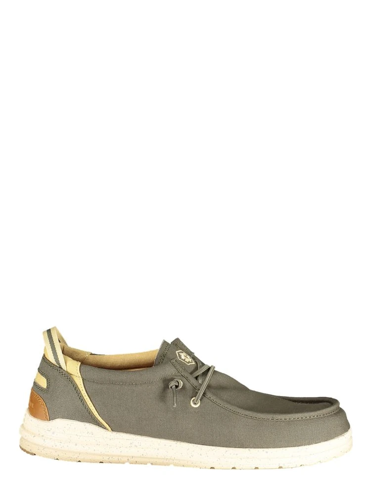 Verde Polyester Men Classic Shoe