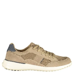 Beige Polyurethane Men's Sneaker