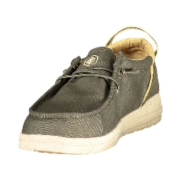 Verde Polyester Men Classic Shoe
