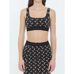 Moon printed bra