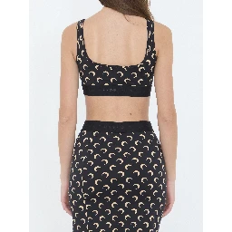 Moon printed bra