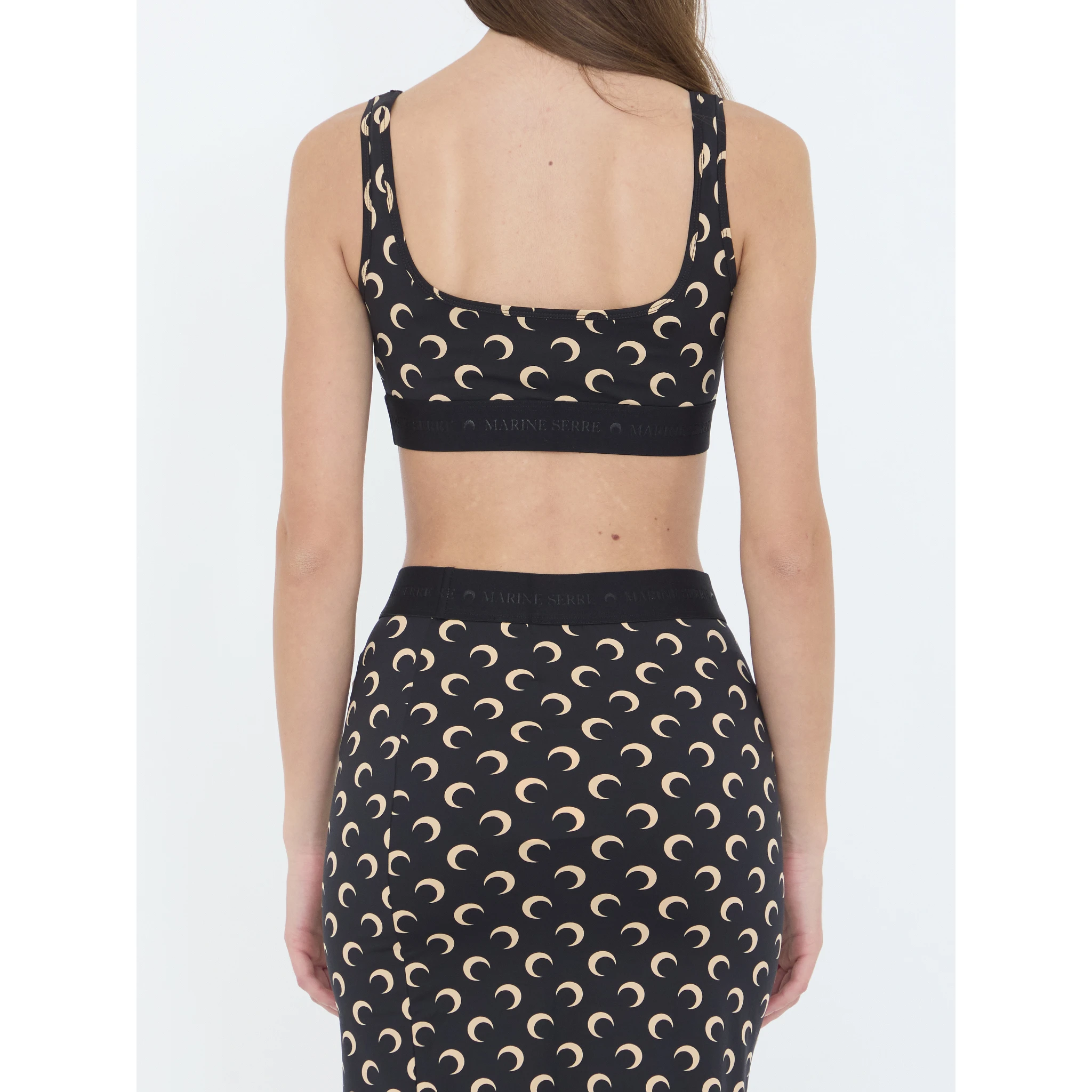Moon printed bra