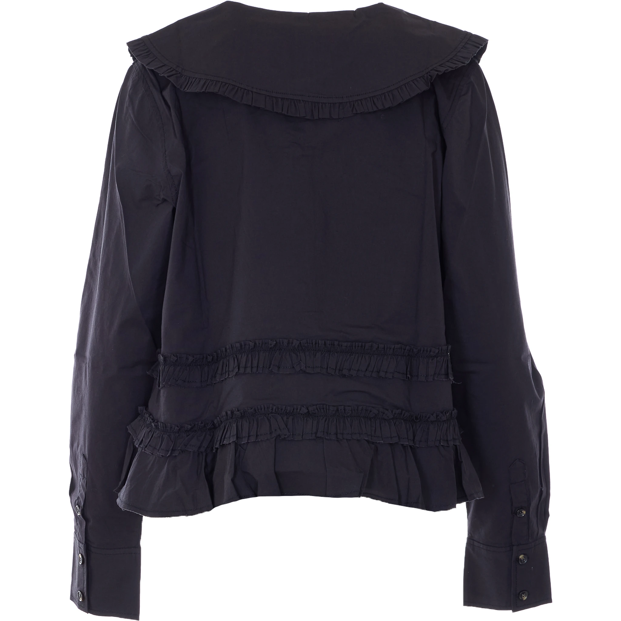 GANNI Shirts Black