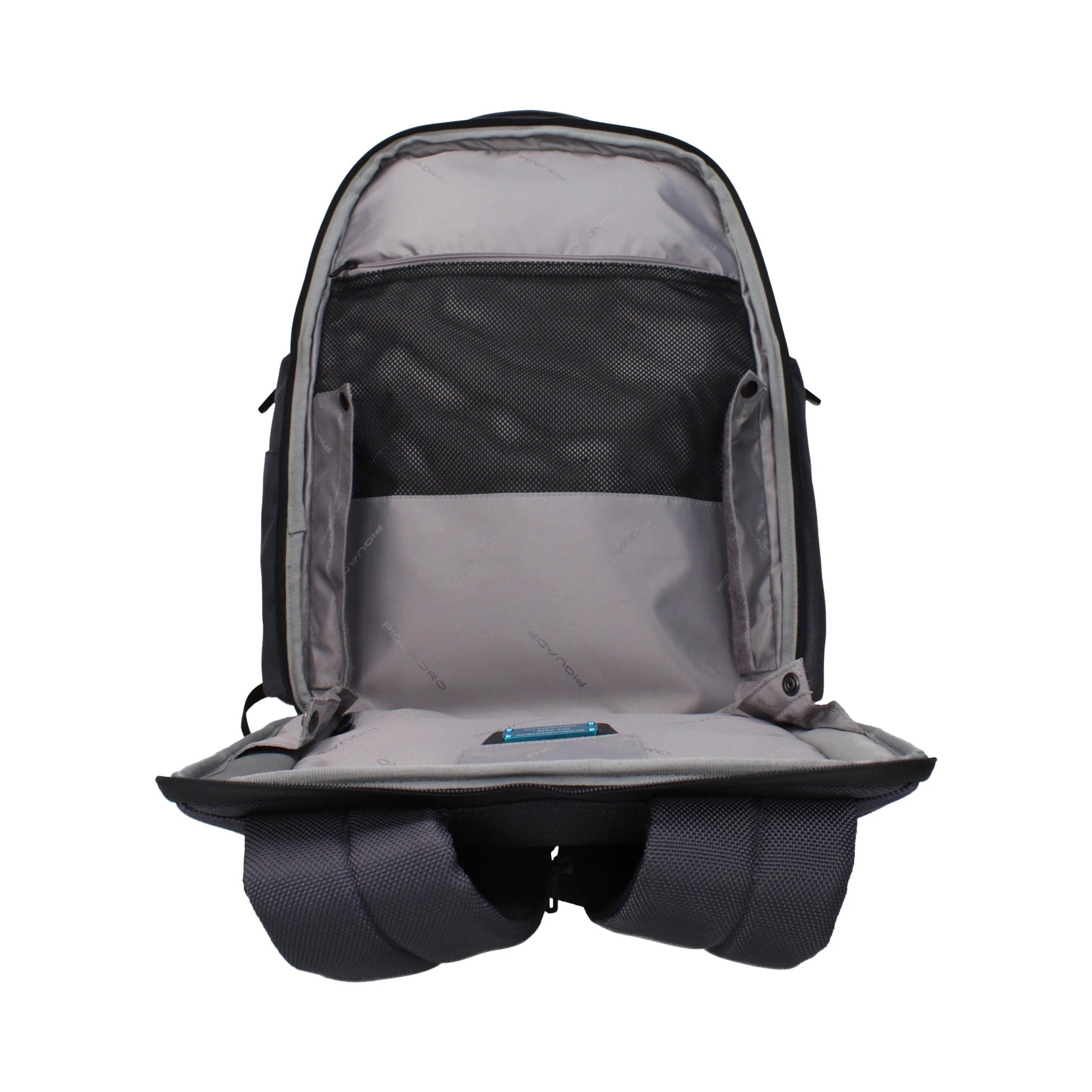Gray Nylon Backpack