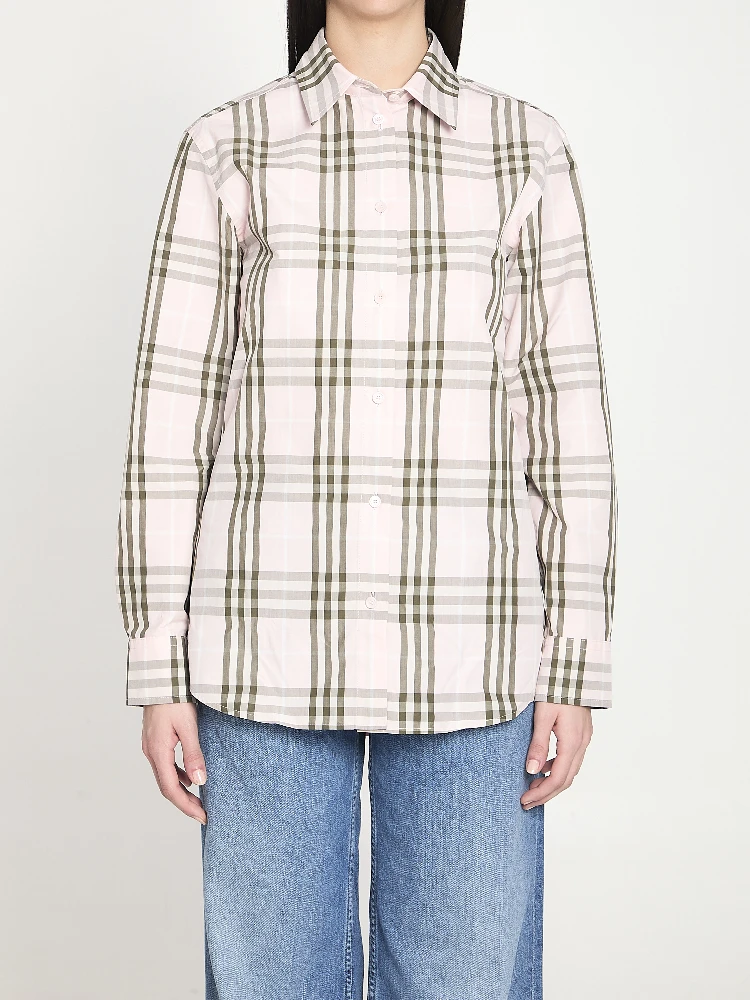 Check cotton shirt