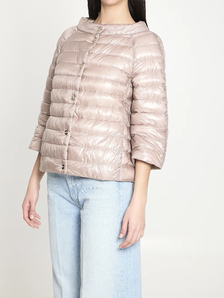 Reversible short down jacket alternative