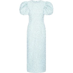 Rotate Dresses Clear Blue