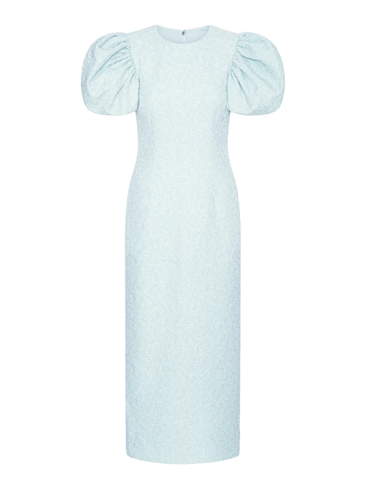 Rotate Dresses Clear Blue