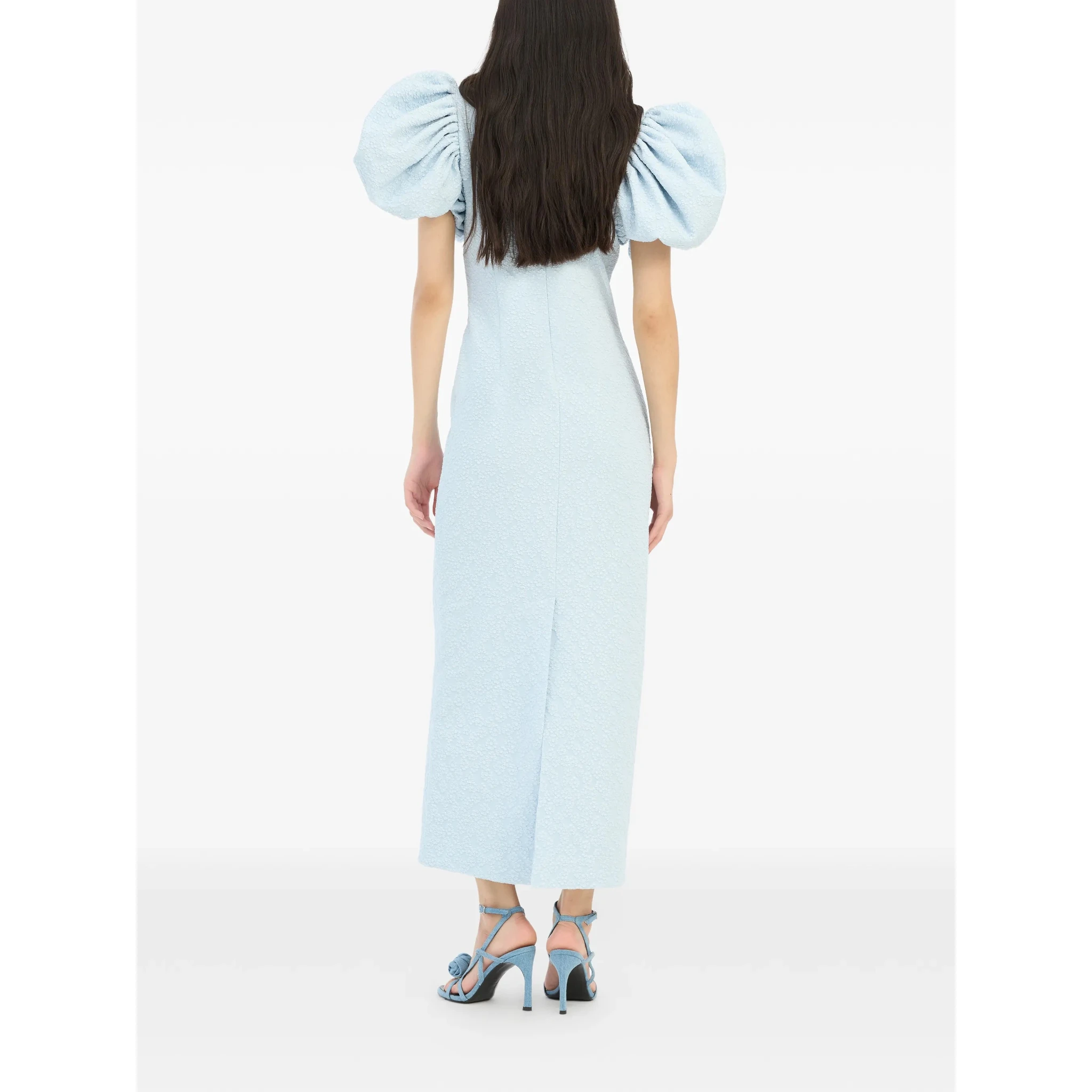 Rotate Dresses Clear Blue
