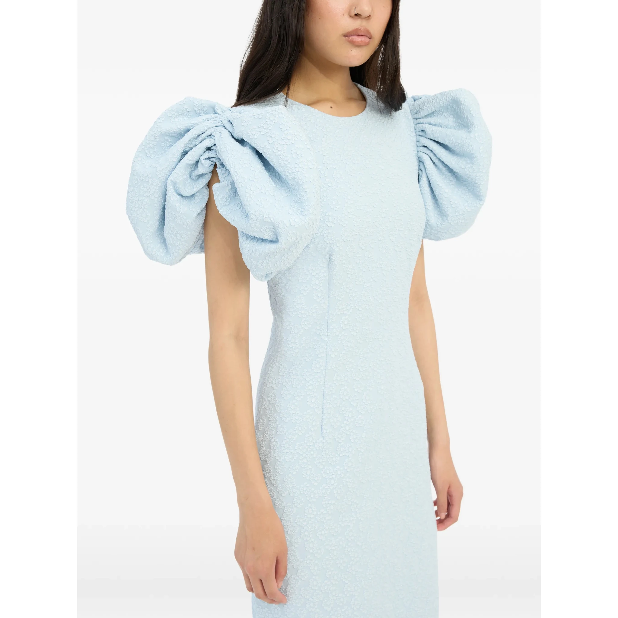 Rotate Dresses Clear Blue
