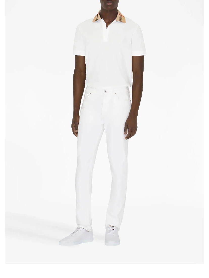 Burberry T-shirts and Polos White