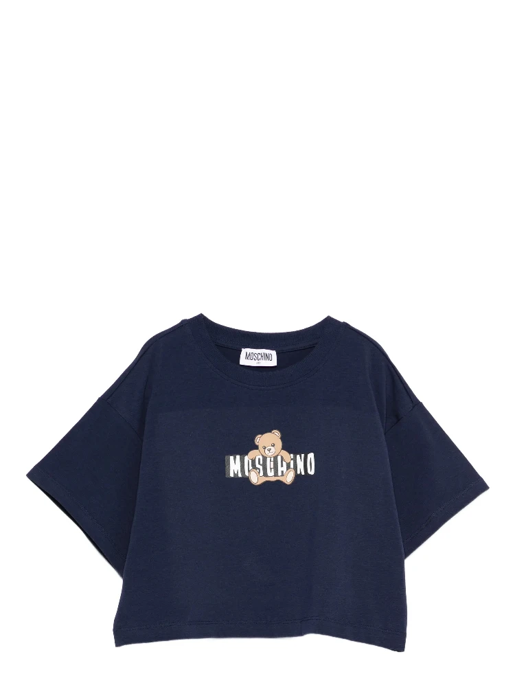 MOSCHINO KIDS T-shirts and Polos Blue