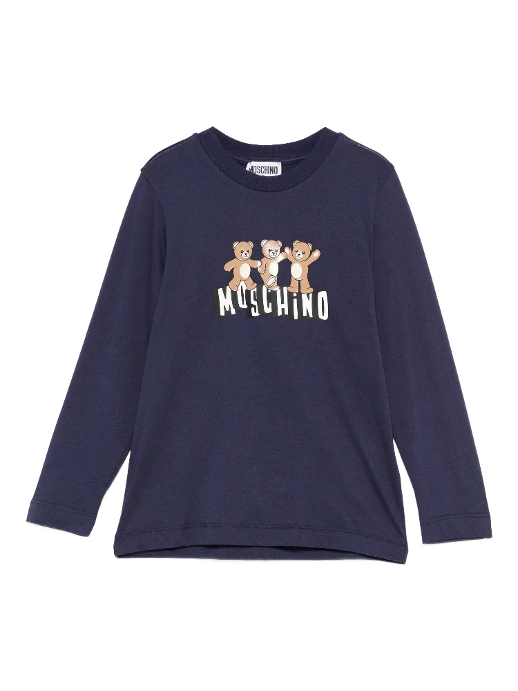 MOSCHINO KIDS T-shirts and Polos Blue