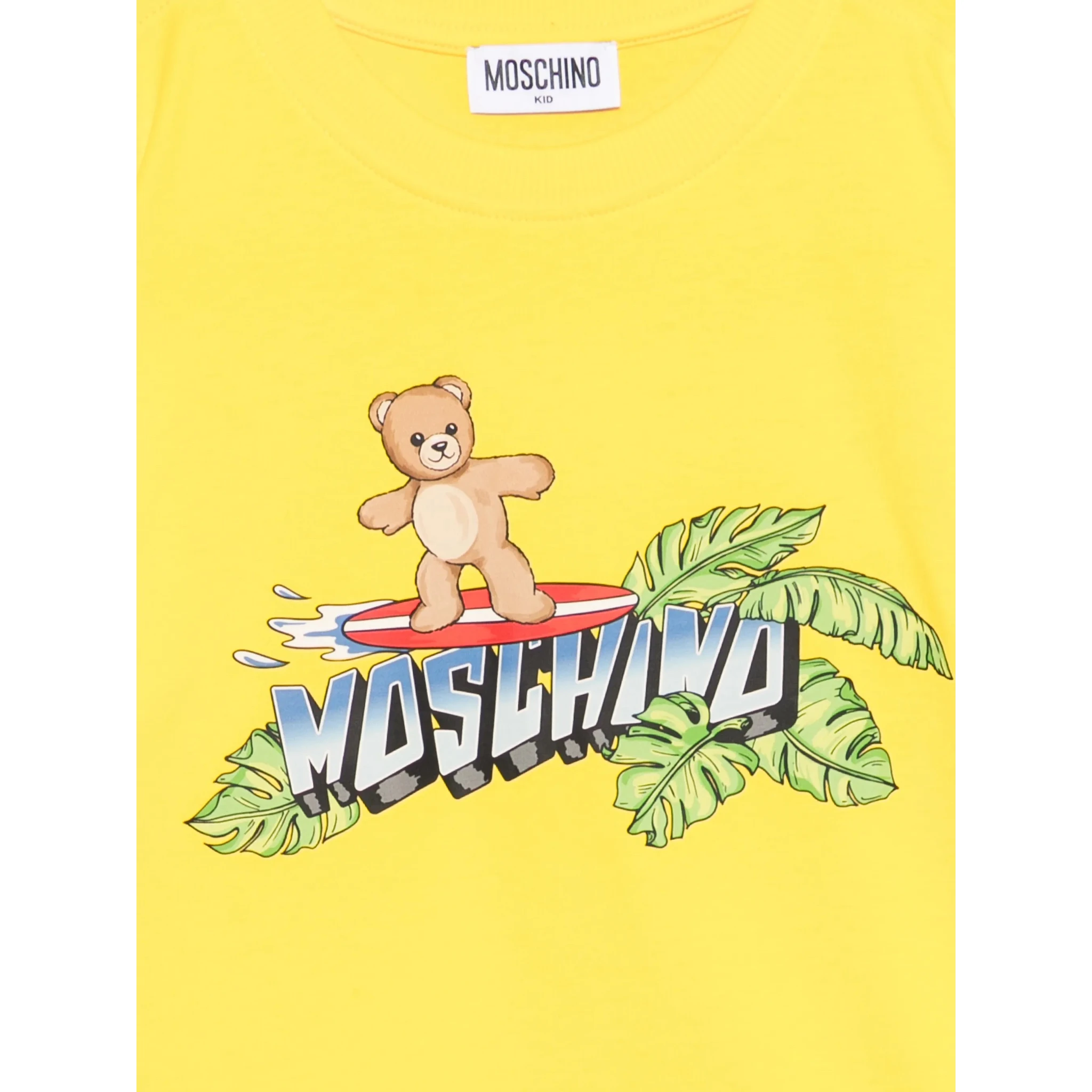 MOSCHINO KIDS T-shirts and Polos Yellow