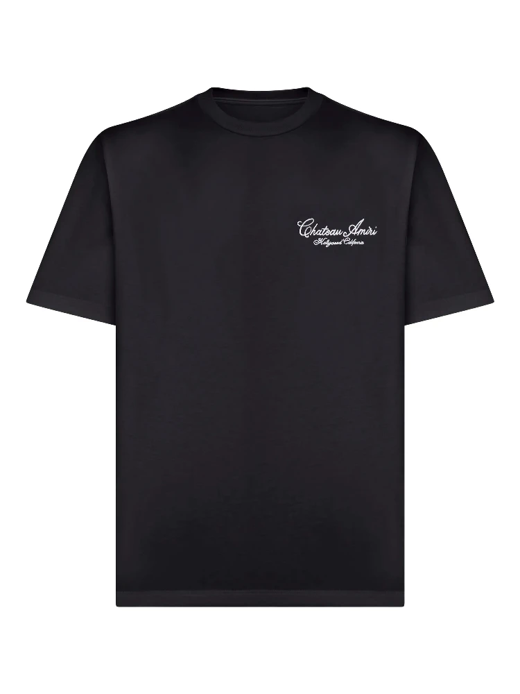 Amiri  T-shirts and Polos Black
