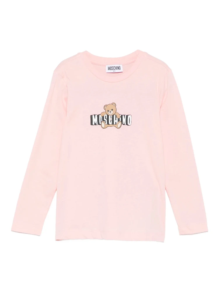 MOSCHINO KIDS T-shirts and Polos Pink