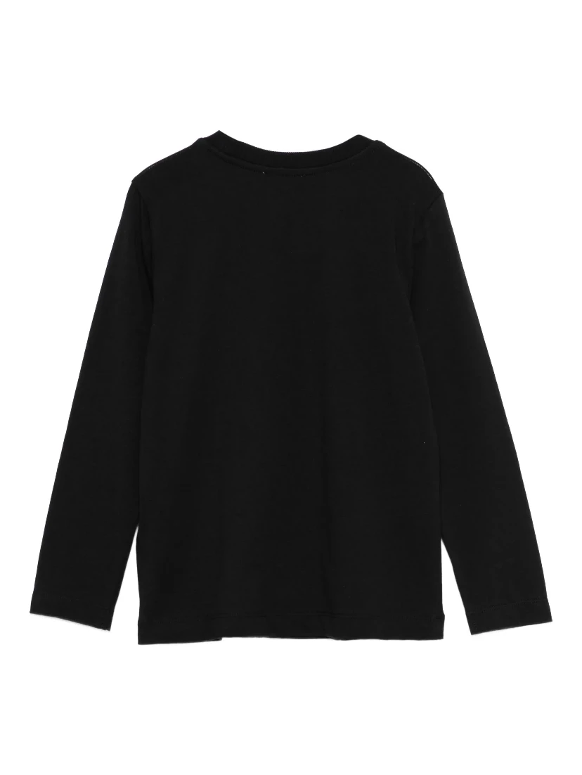 MOSCHINO KIDS T-shirts and Polos Black