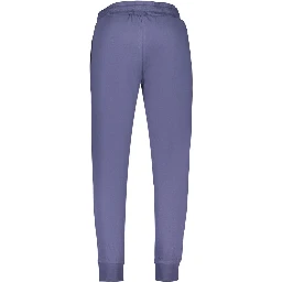 Blue Cotton Joggers (Workout Pants)