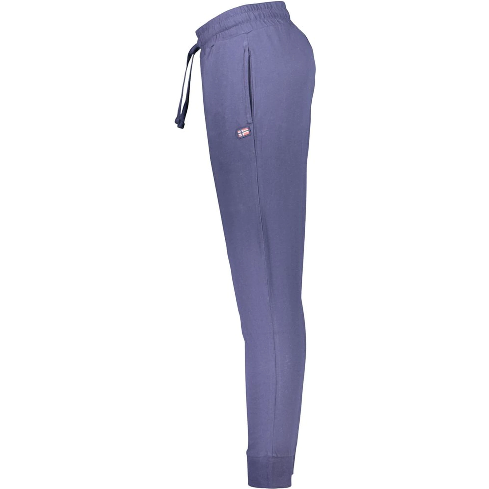 Blue Cotton Joggers (Workout Pants)