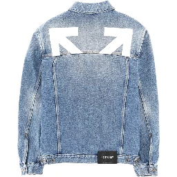 DENIM JACKET WITH PRINT