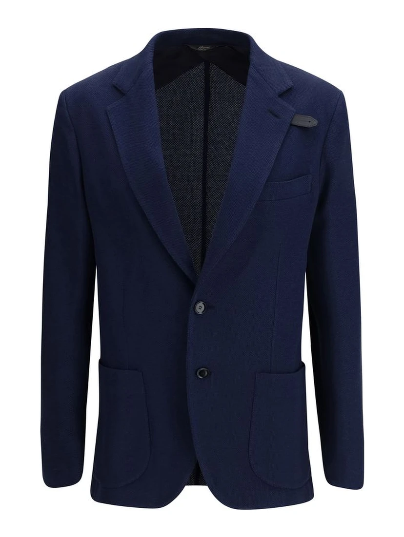 Black Silk Blazer