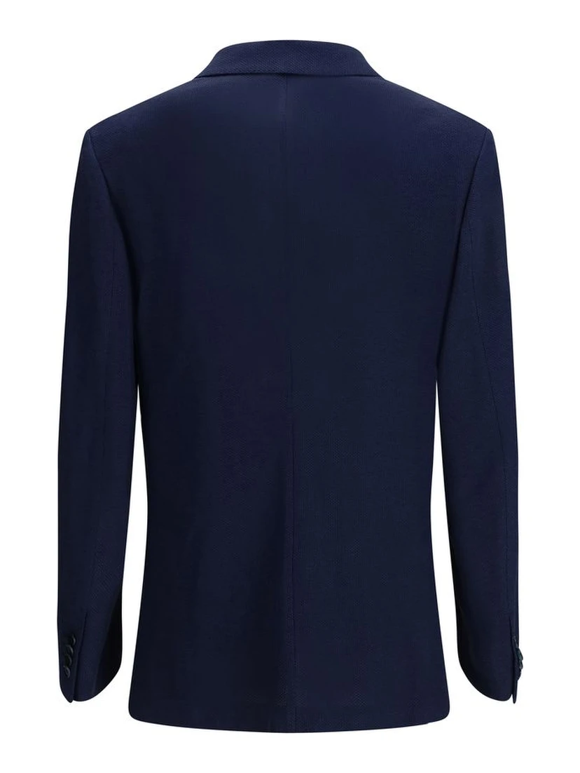 Black Silk Blazer