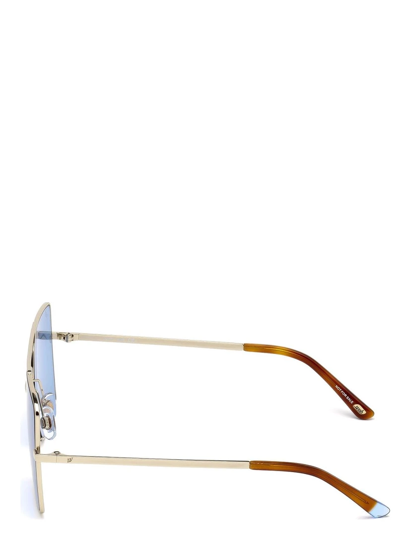 Silver Metal Sunglasses