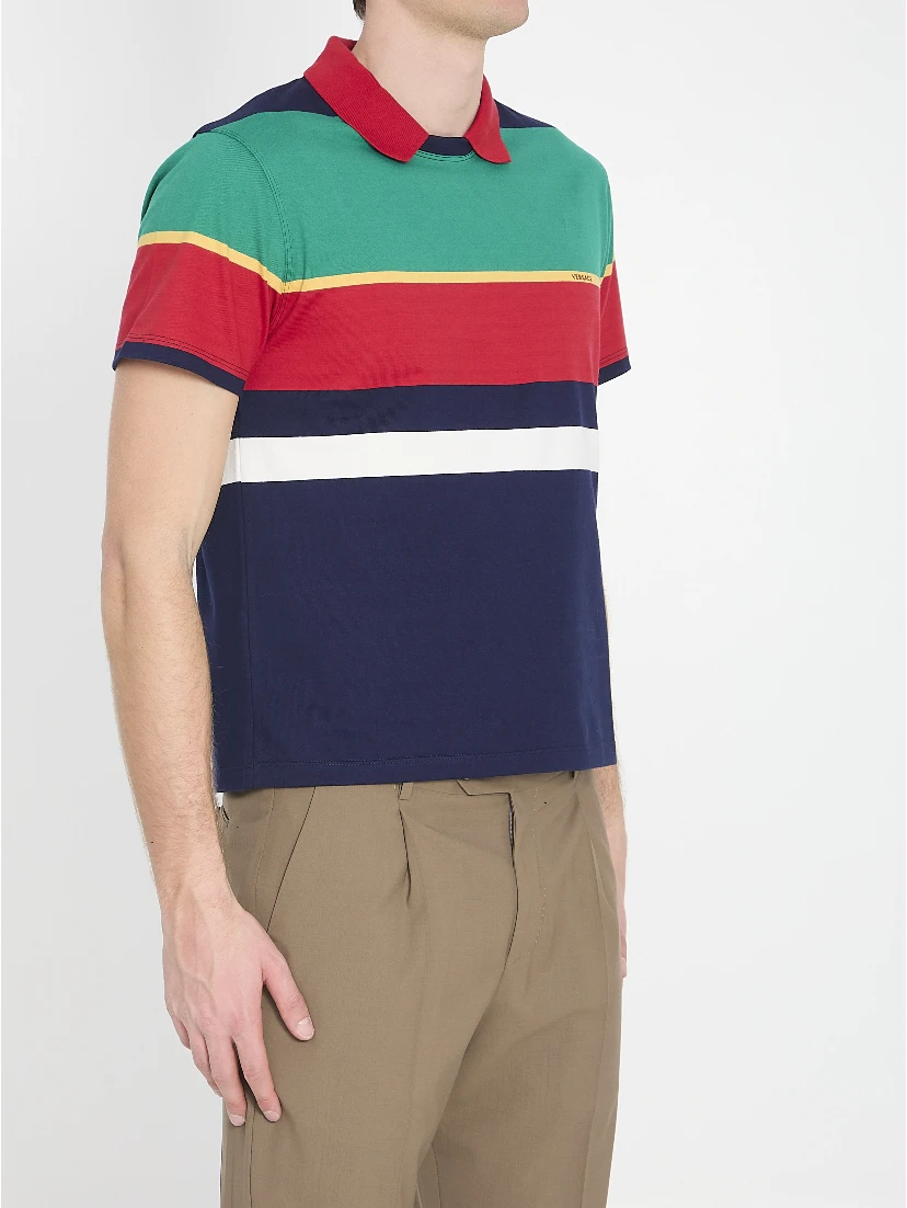 Striped cotton T-shirt