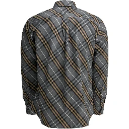 Cotton shirt check