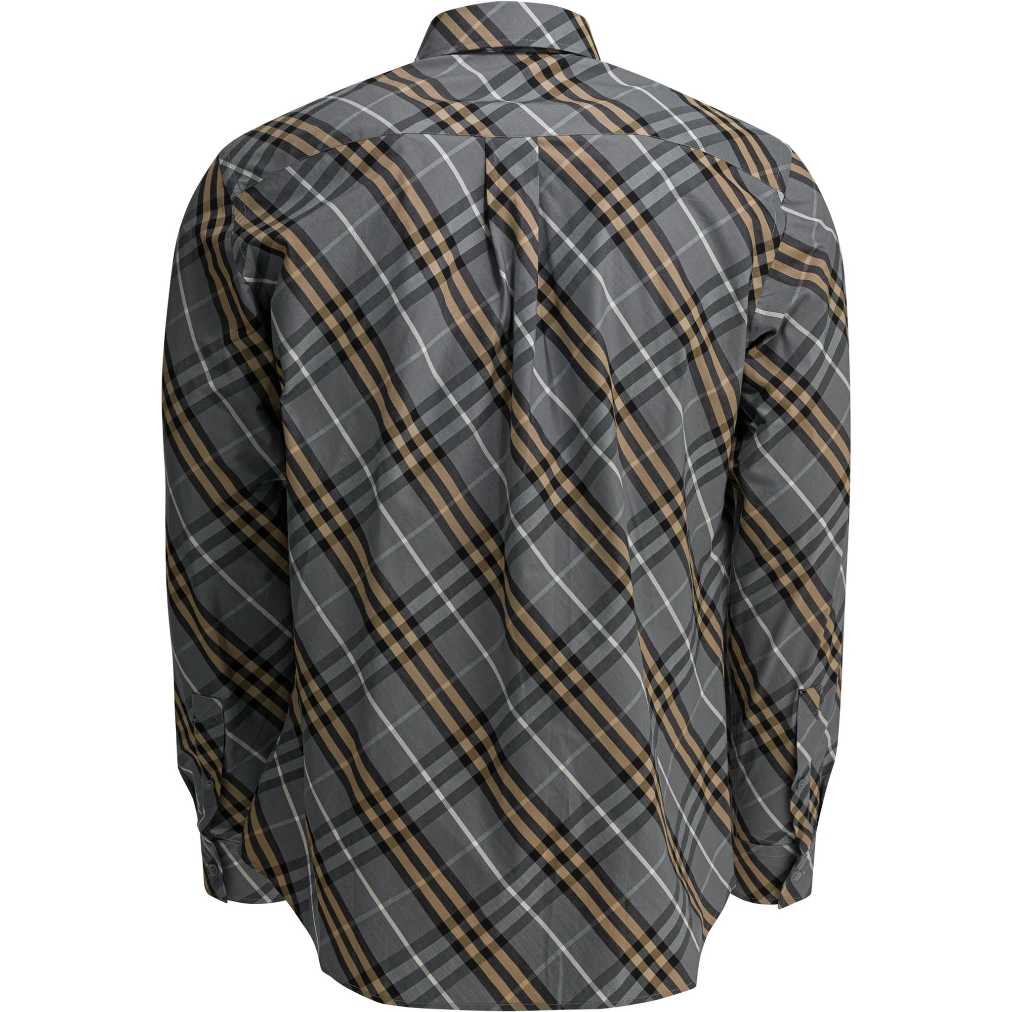 Cotton shirt check