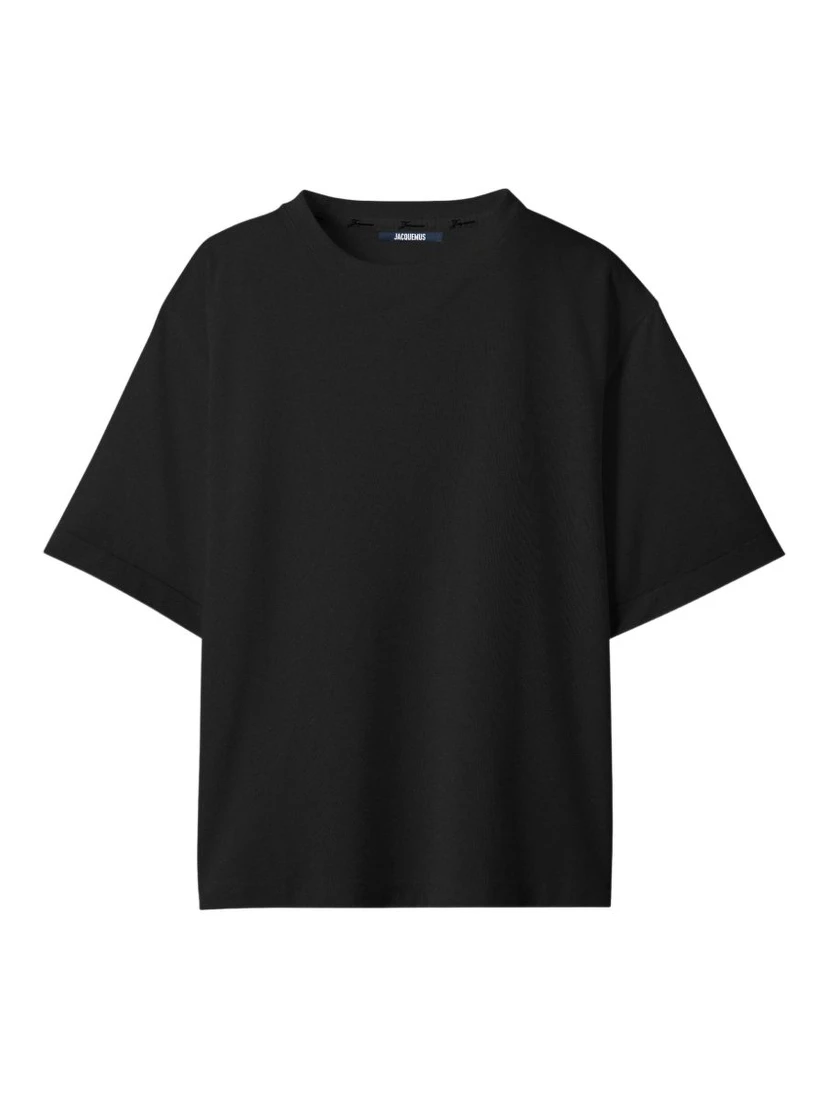 JACQUEMUS T-shirts and Polos Black