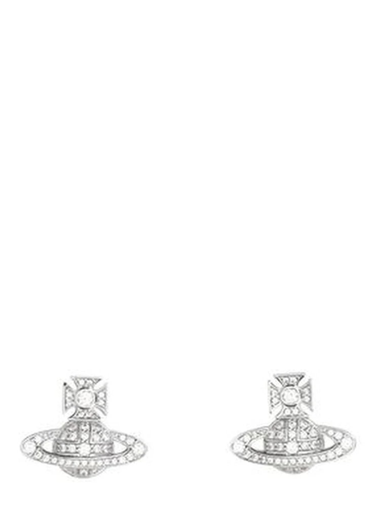 Silver Brass Earrings