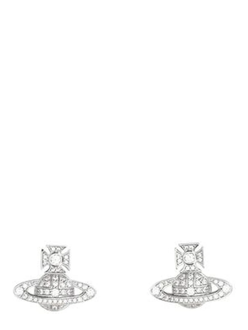 Silver Brass Earrings