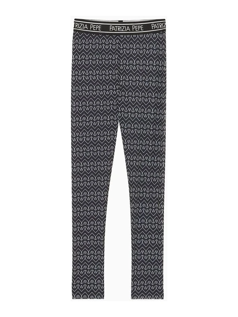 Black Polyester Leggings